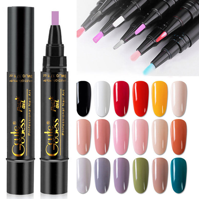 Et-trins lim Tre-i-én neglelakpen