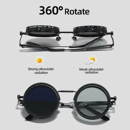Justerbare polariserede solbrille