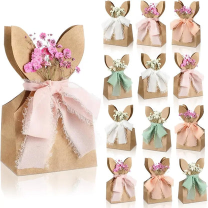 🔥🐇 Boho Bunny påske goodie bags (✨24 stk)