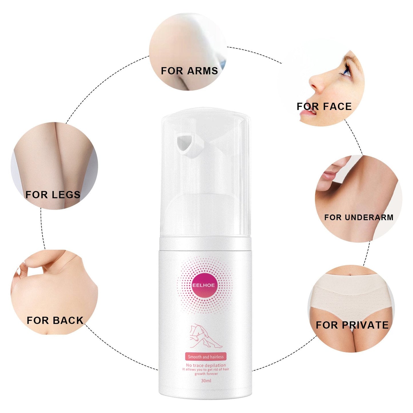 🔥🔥✨Smooth as Honey: Mousse hårfjerningsspray