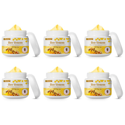 Stærk Bee Gift Creme–Hjælper med at behandle vedvarende vorter, hudvækster, hudlæsioner, infektioner, ardannelse og udglatte ujævn hud👨‍⚕️