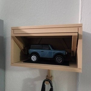 🚗🔑Auto Garage Key Holder - Interaktiv åbning af dør