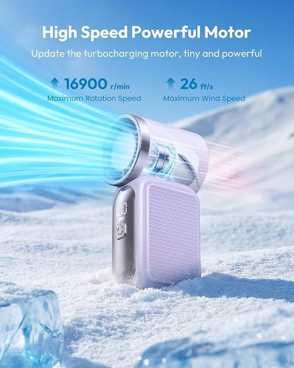💨Bærbar, holdbar og praktisk lille ventilator med høj hastighed❄️