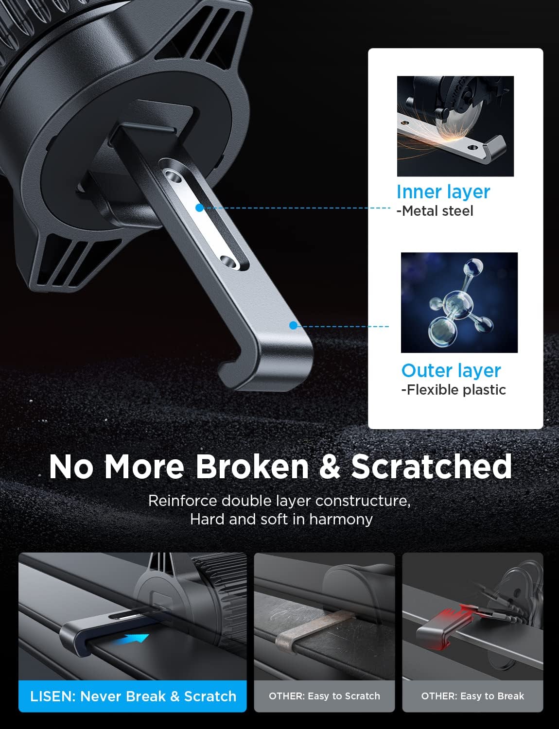 🎁 NEW Air Vent Car Phone Mount Holder