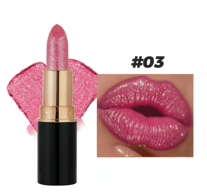 💖Diamond Lip Gloss Glitter Læbestift Vandfast