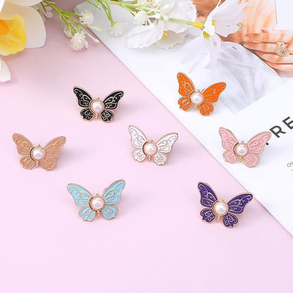 Perle sommerfugl taljespænde🦋(10 stk)