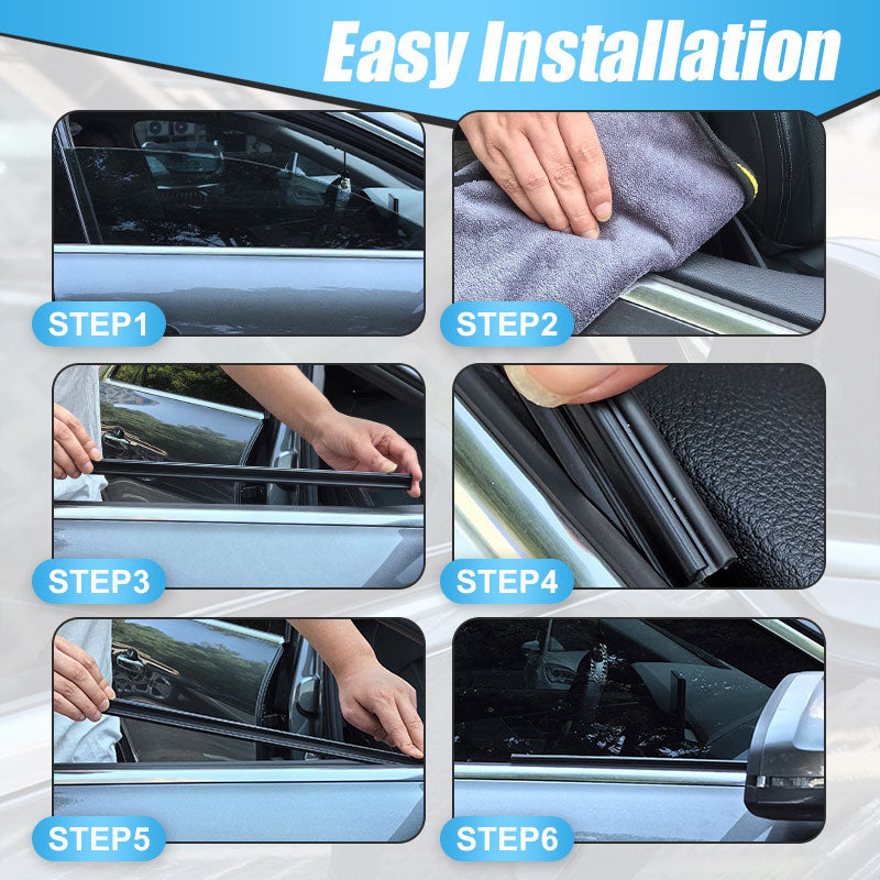 🚗 All-Weather Side Window Wiper for Cars (1 par)