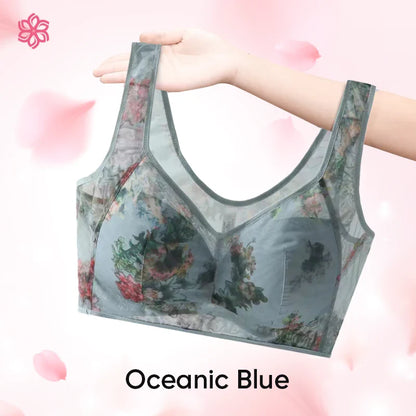 [Rich womenswear] - Ice Silk Lace Everyday Cooling Comfort BH