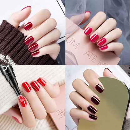 Et-trins lim Tre-i-én neglelakpen