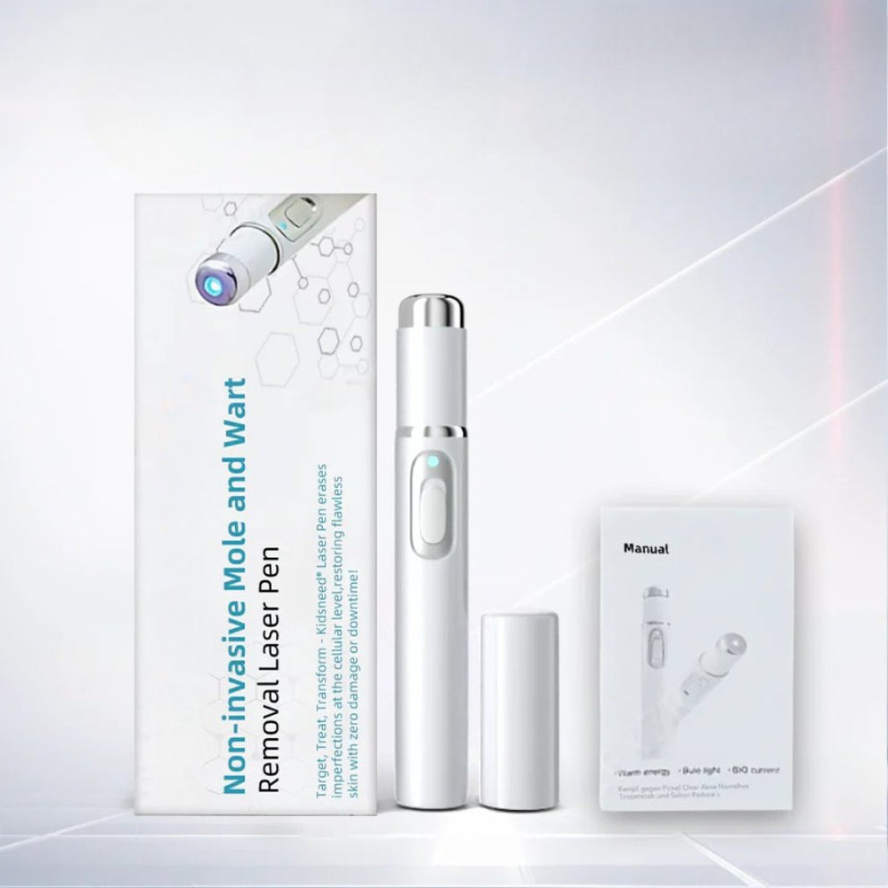 DermaLight Pro™ - Ikke-invasiv laserpen til modermærker, vorter og hud ...