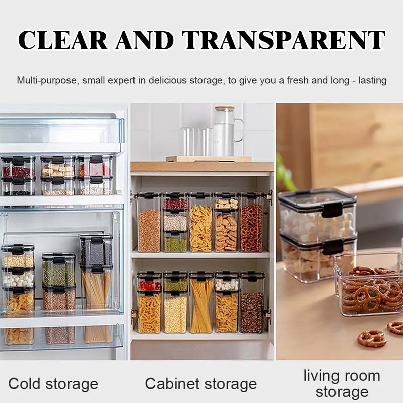 Bageopbevaringssæt Beholder Køkken 3/5 stk sæt