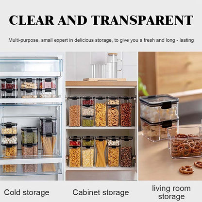 Bageopbevaringssæt Beholder Køkken 3/5 stk sæt