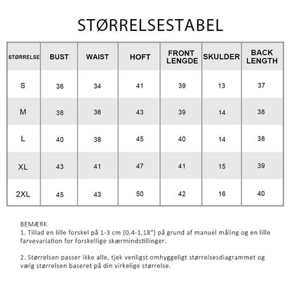 Ærmeløs Kjole Med Rund Hals Og Slids