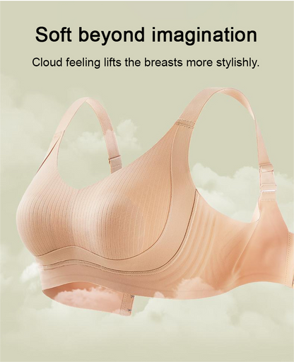 🎁Køb 2, få 1 gratis🔥 🏆Trådløs, hudvenlig push-up-bh uden mærker