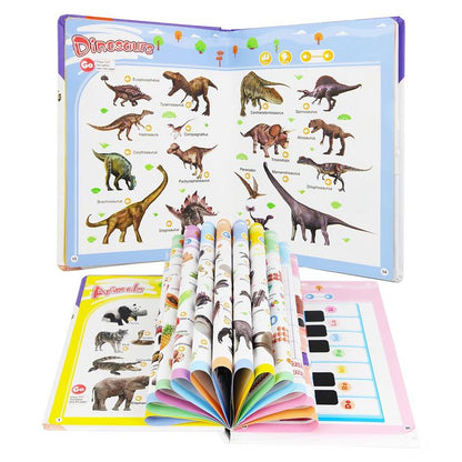 Engelsk læsebog/My First English Toy Sounds - 470+ ord, 21 temaer og sjove ordspil! Perfekt sproglegetøj til børn! 🇬🇧