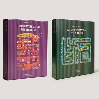 🔥SIDSTE DAG 45 % RABAT - 🧩All Edge Jigsaw Challenge - 🤯Hvert stykke er en udfordrin