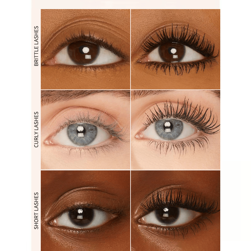 🎁Sidste dag: Køb 1, få 1 gratis💖Tubing Mascara i sort og brun – et sæt til øjenvipper
