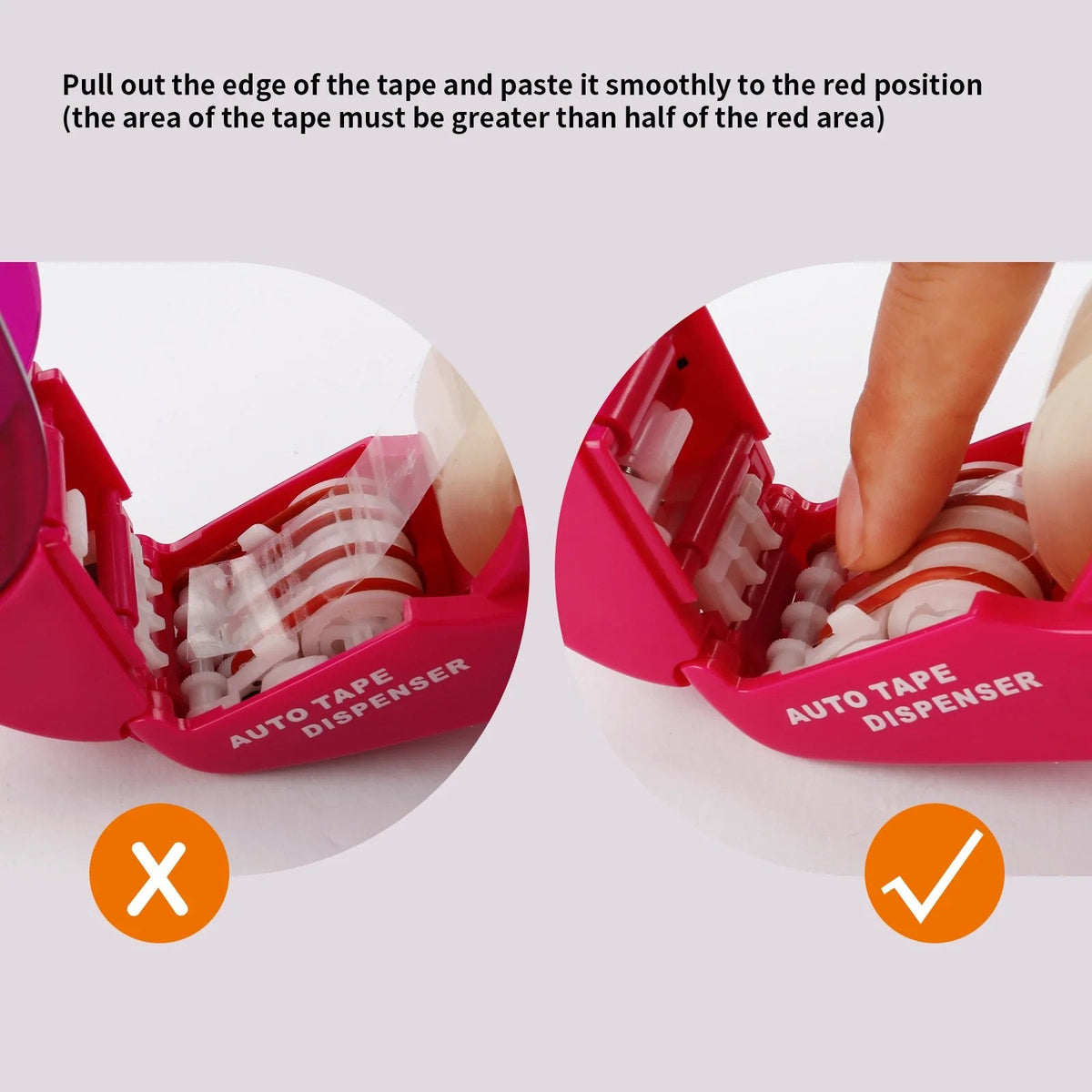 ✂️📦 Automatisk tape-dispenser – Pak ind med én hånd!