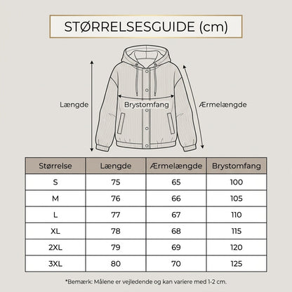 🧥 Årets Eksklusive Fløjlsjakke 2026 🍂 – Luksuriøs Corduroy Overshirt Med Hætte ✨
