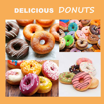 Lækker donut-maskine-sæ