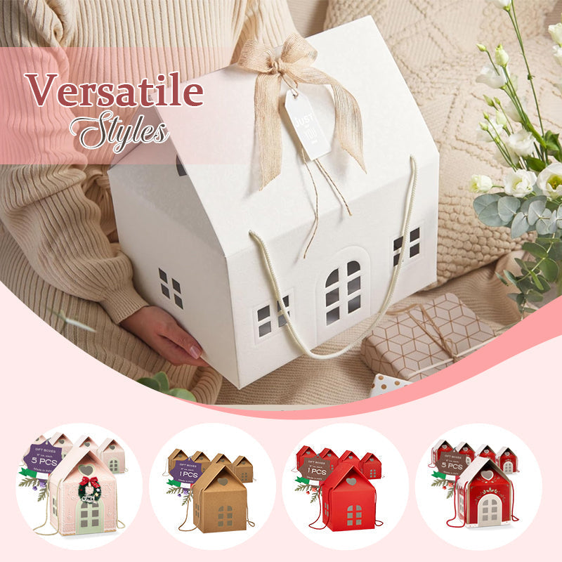 Gaveæske »Christmas Wonderland Cottage« | Hyggelig julegave