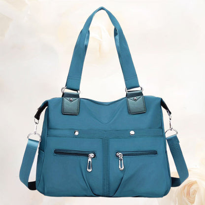 🔥Vandtæt skuldertaske med flere lommer og stor kapacitet