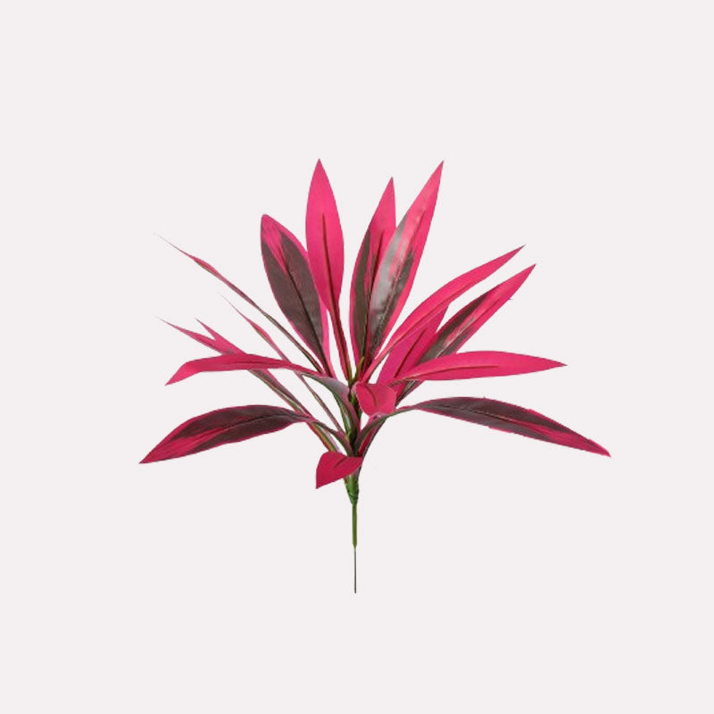 🔥 SIDSTE DAG – 50 % RABAT! 🏡🌿Kunstig rød cordyline-ti-plante – nem at passe og med frodigt, farvestrålende løv året rundt