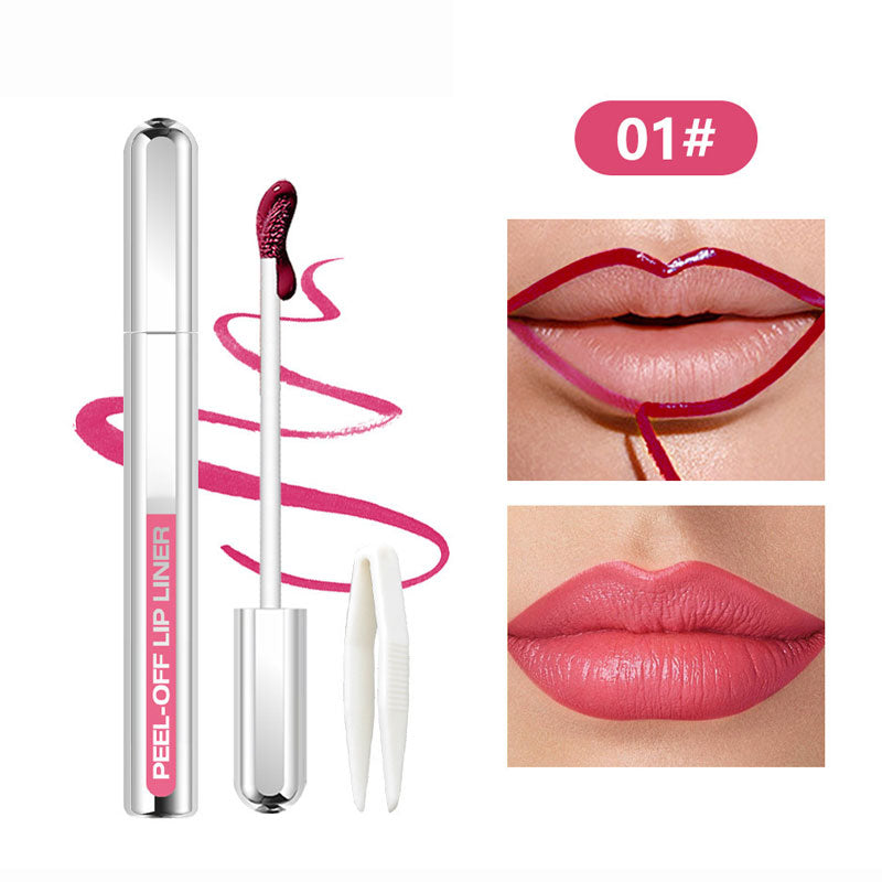 💋 Peel-Off Long-Lasting Lip Liner &Glos