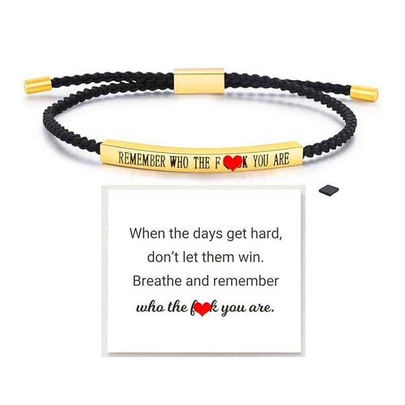 Flettet armbånd i rustfrit stå