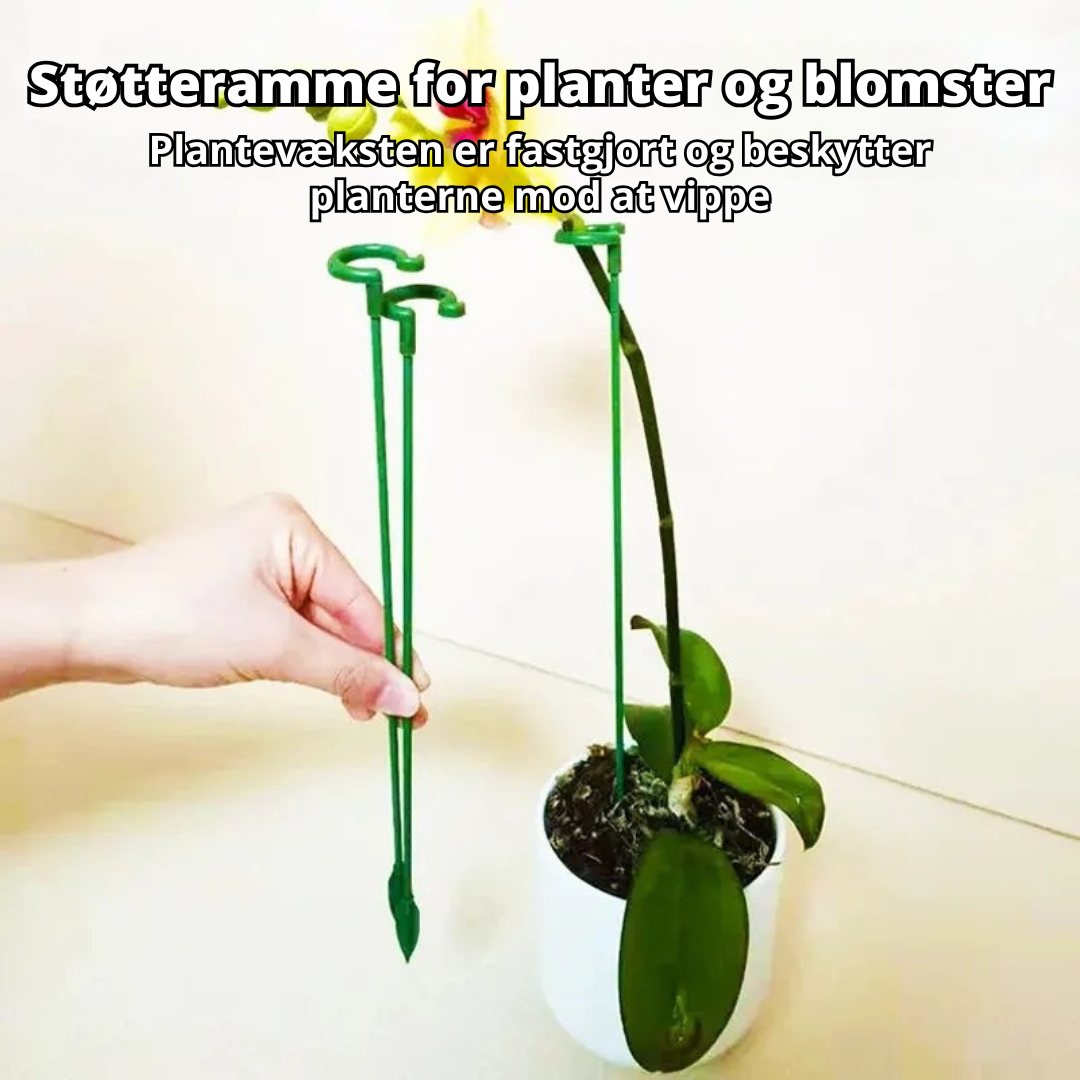 PlantGuard™ - 10 stk. Holdbare Plante Støttebeslag