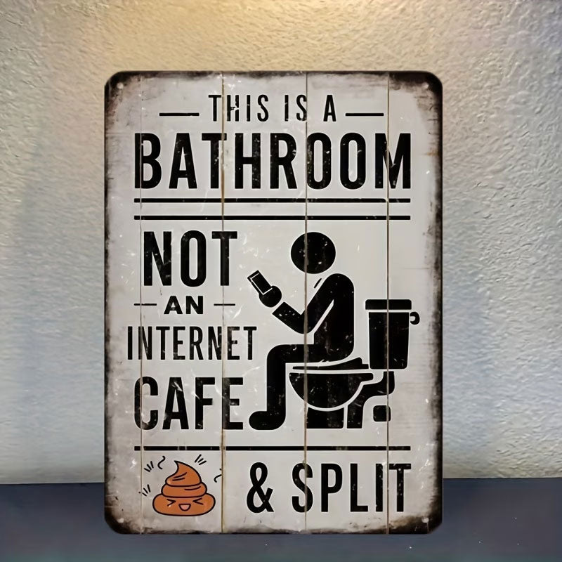 🚽 Dette er et badeværelse, ikke et internetcaf