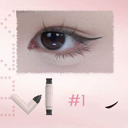 Eyeliner-stempel i ét stykk