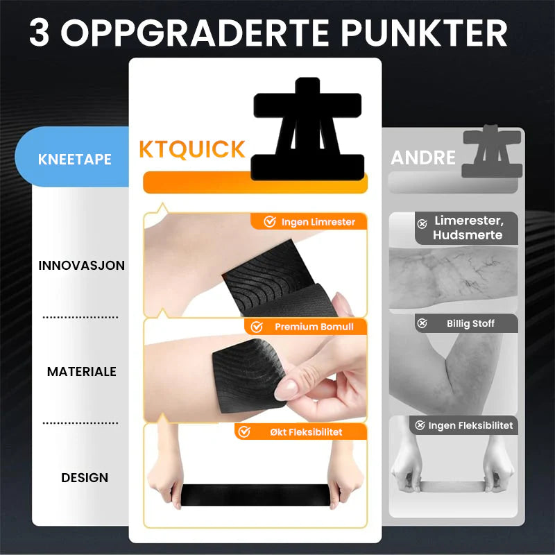 Kinesioteip til lindring af skuldersmerte