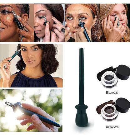 🏆Sidste dags udsalg 49% rabat🎁Flawless eyeliner sæt med eyeliner creme