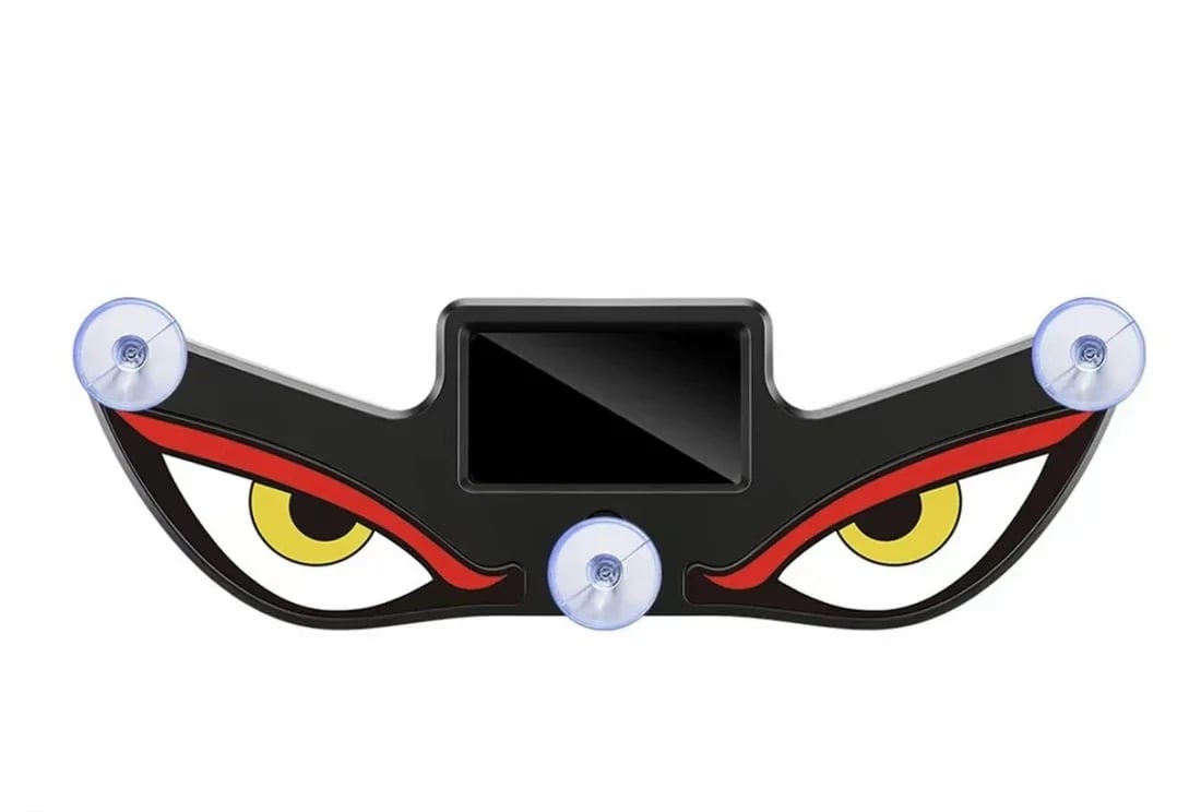 🔥Sidste dag med 49 % rabat – Solar Demon Eye LED-vindueslampe til bilen