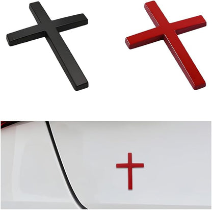 Køb en, få en gratis!✝️ Metal Jesus Kristus kors-badge-klistermærker