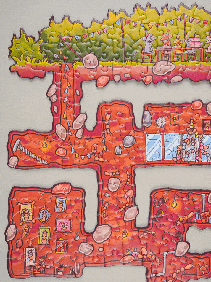 🔥SIDSTE DAG 45 % RABAT - 🧩All Edge Jigsaw Challenge - 🤯Hvert stykke er en udfordrin