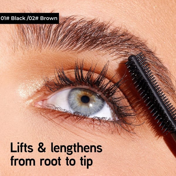 🎁Sidste dag: Køb 1, få 1 gratis💖Tubing Mascara i sort og brun – et sæt til øjenvipper