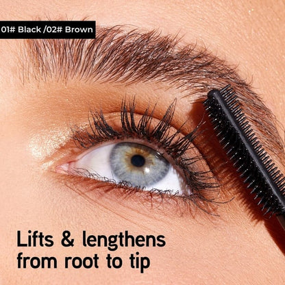 🎁Sidste dag: Køb 1, få 1 gratis💖Tubing Mascara i sort og brun – et sæt til øjenvipper
