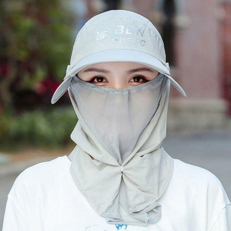 All-Terrain UV Shield Cap med nakke- og ansigtsbeskyttelse