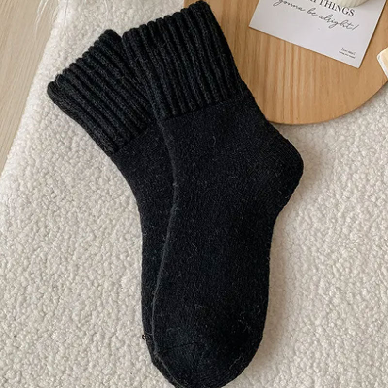 🧦5 par uldsokker til kvinder - varme, mellemhøje sokker