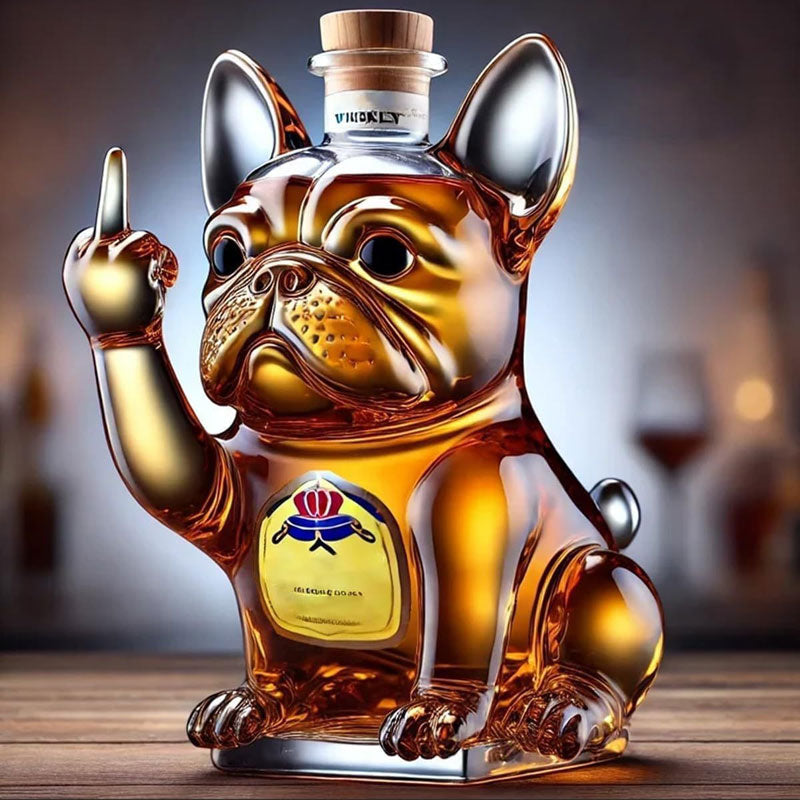 🥃Kreativt formet whiskyflask