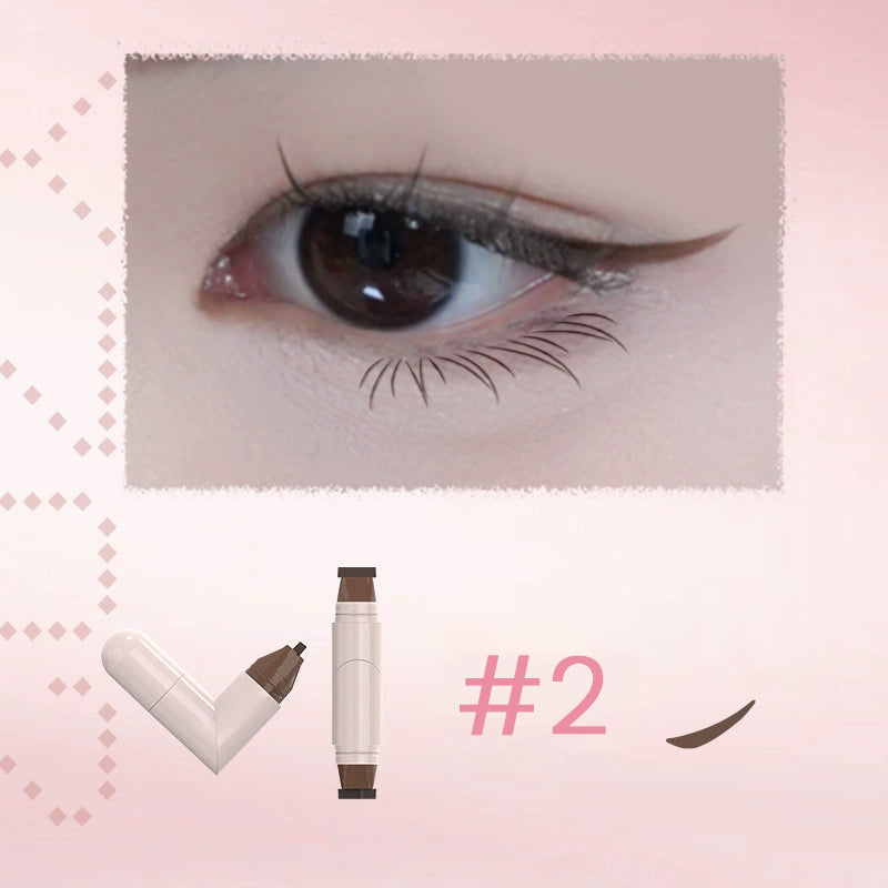 Eyeliner-stempel i ét stykk
