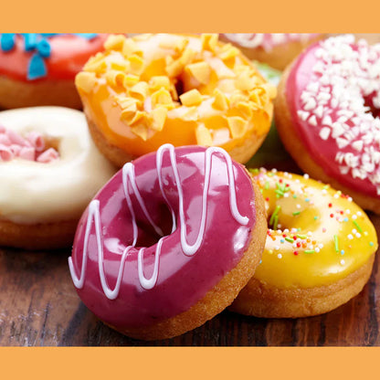 Lækker donut-maskine-sæ