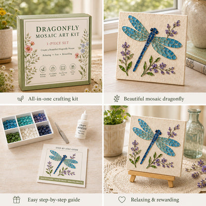 Mosaik-sæt med vandkande