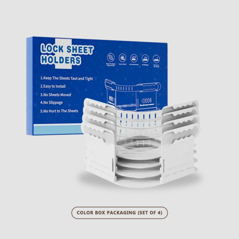Fastgørelse af sengelinned
