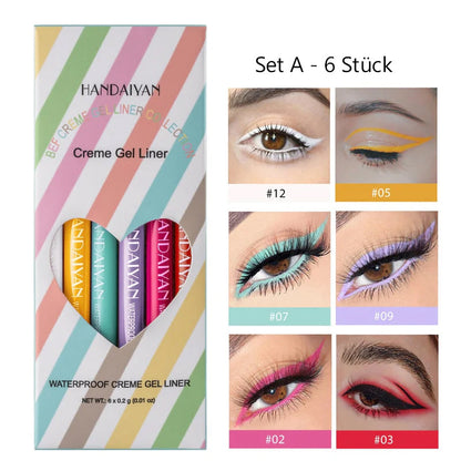 🔥🔥20 PCS farvet eyeliner blyant sæt