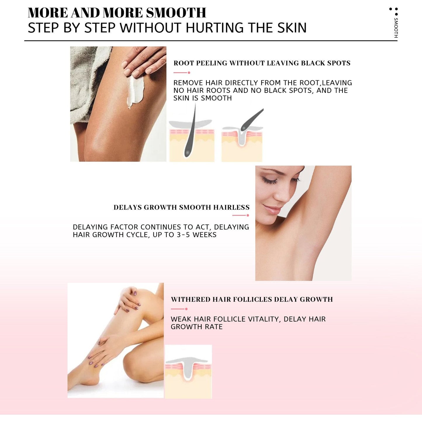 🔥🔥✨Smooth as Honey: Mousse hårfjerningsspray