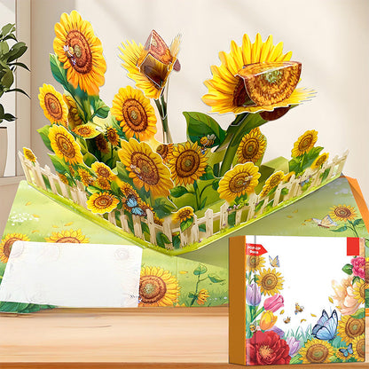 ✨【Pop-up-bøger med dyremotiver til børn】