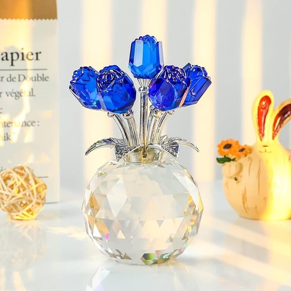 🌈✨ Krystalblomst Prisma Vase ✨
